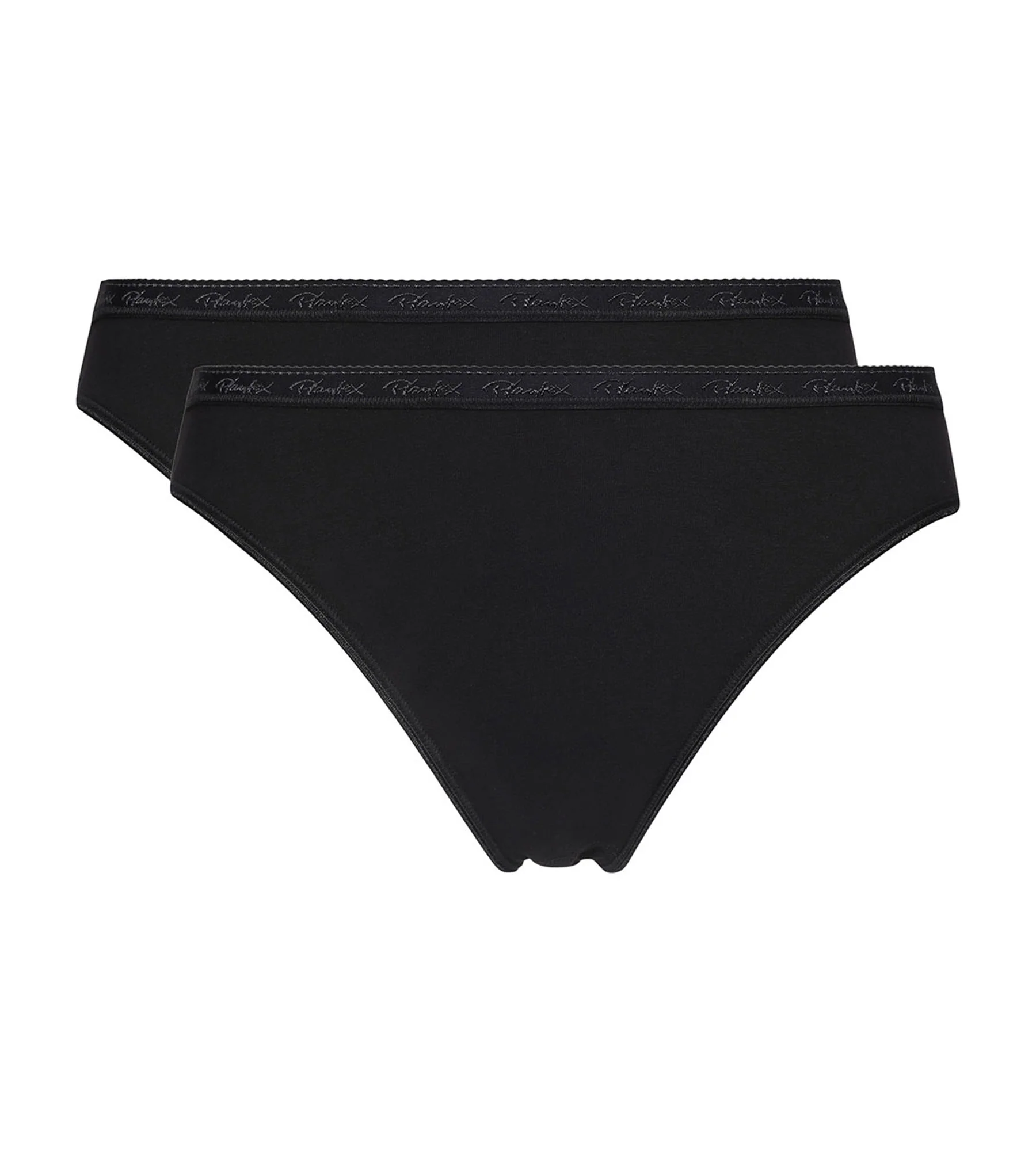 Pacco da 2 slip sgambati neri Cotone Bio - Image 5