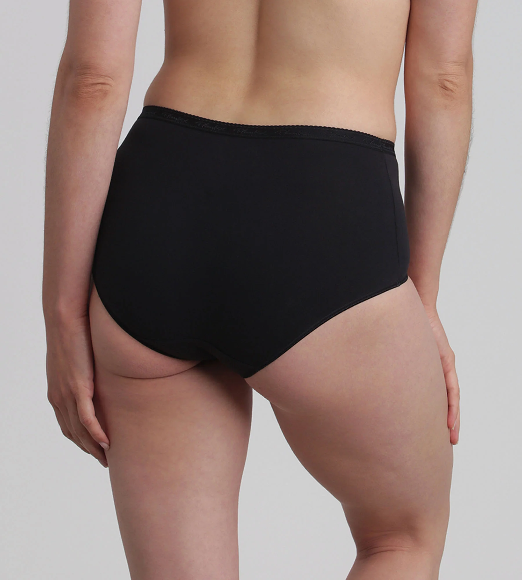 Pacco da 3 slip maxi neri Cotone Bio - Image 2
