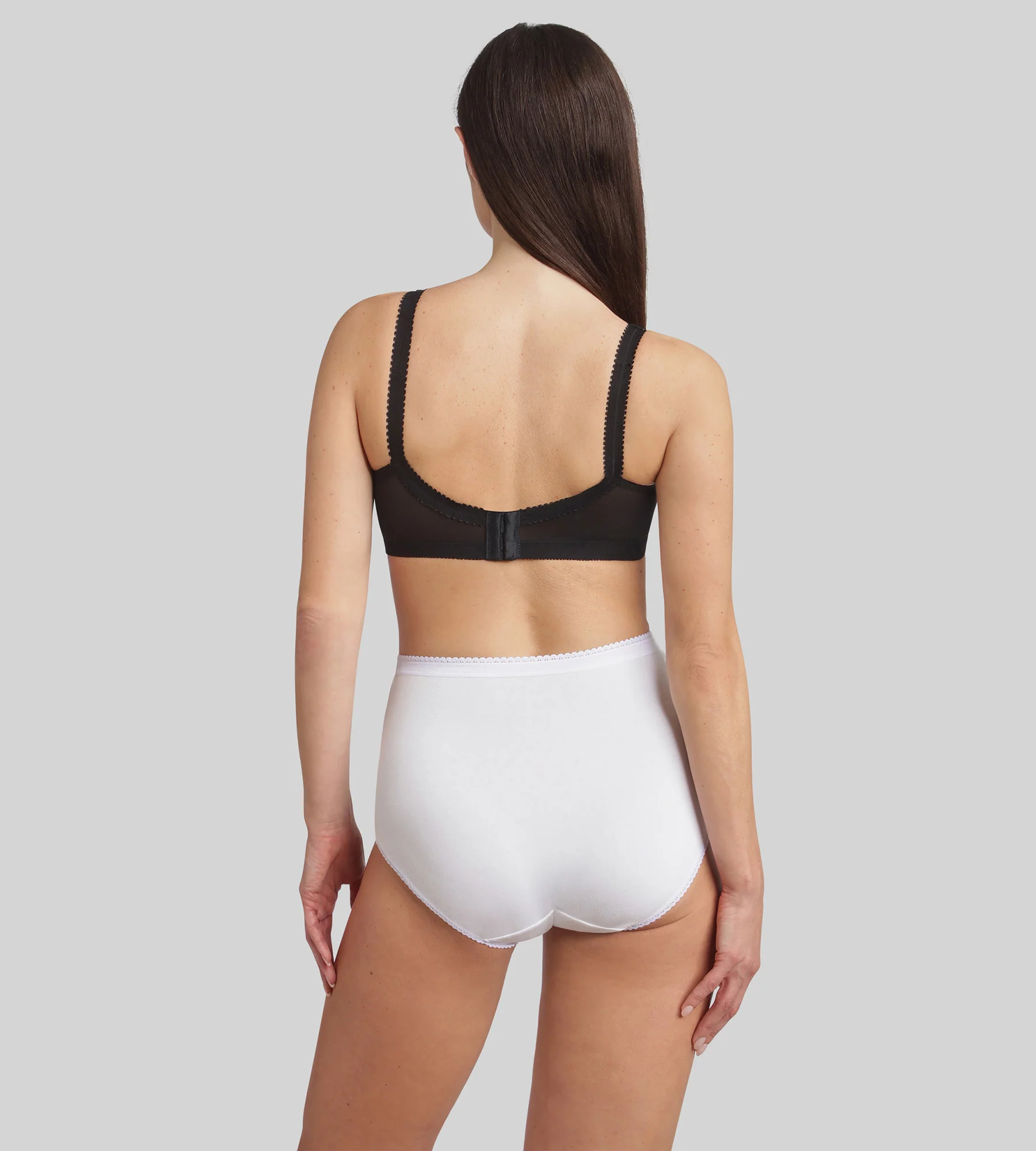 Pacco di 3 slip a vita alta lavanda Cotone Stretch - Image 4