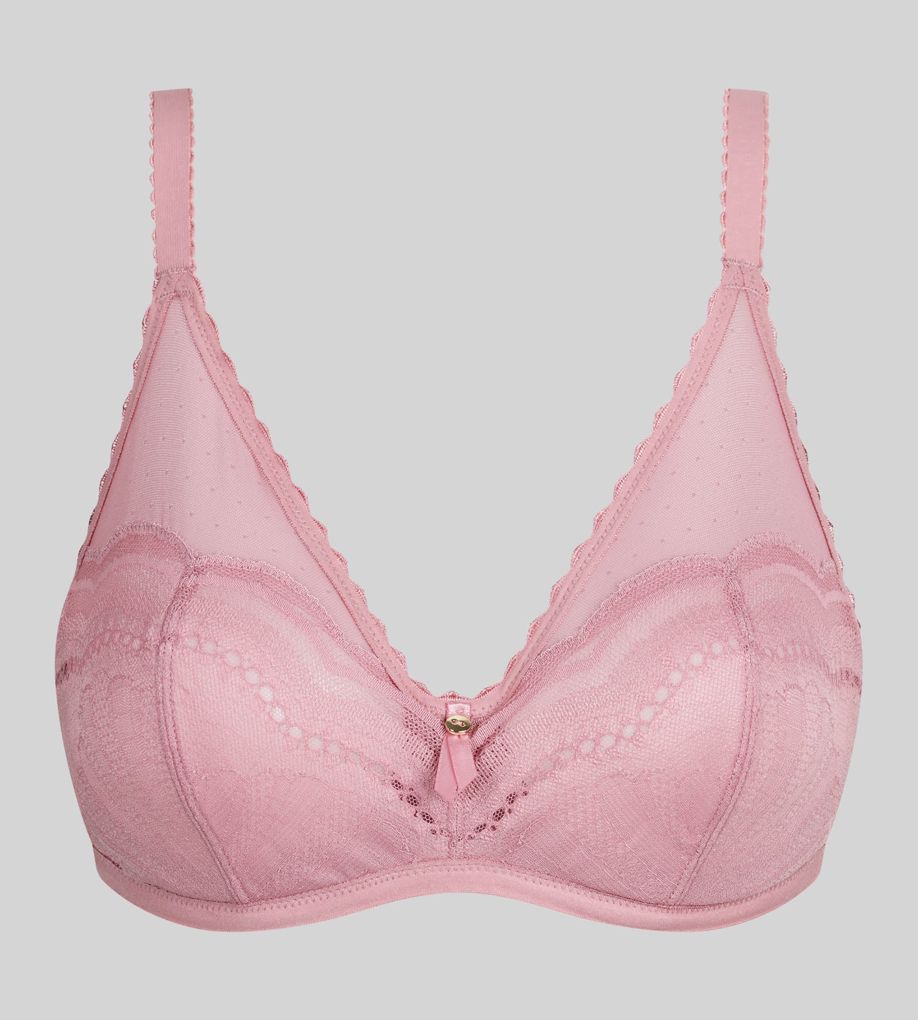 Reggiseno balconcino con ferretto rosa orchidea Secret Comfort - Image 5