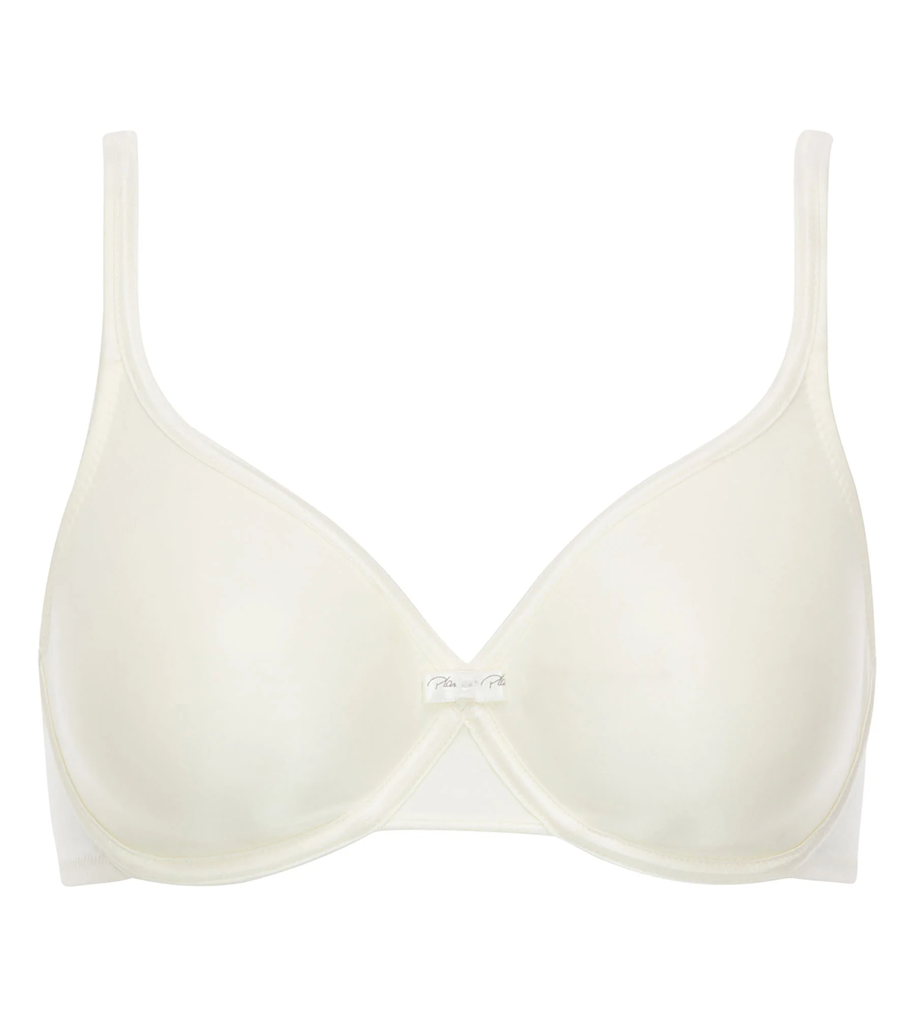 Reggiseno con ferretto avorio Satiny Micro Support - Image 5