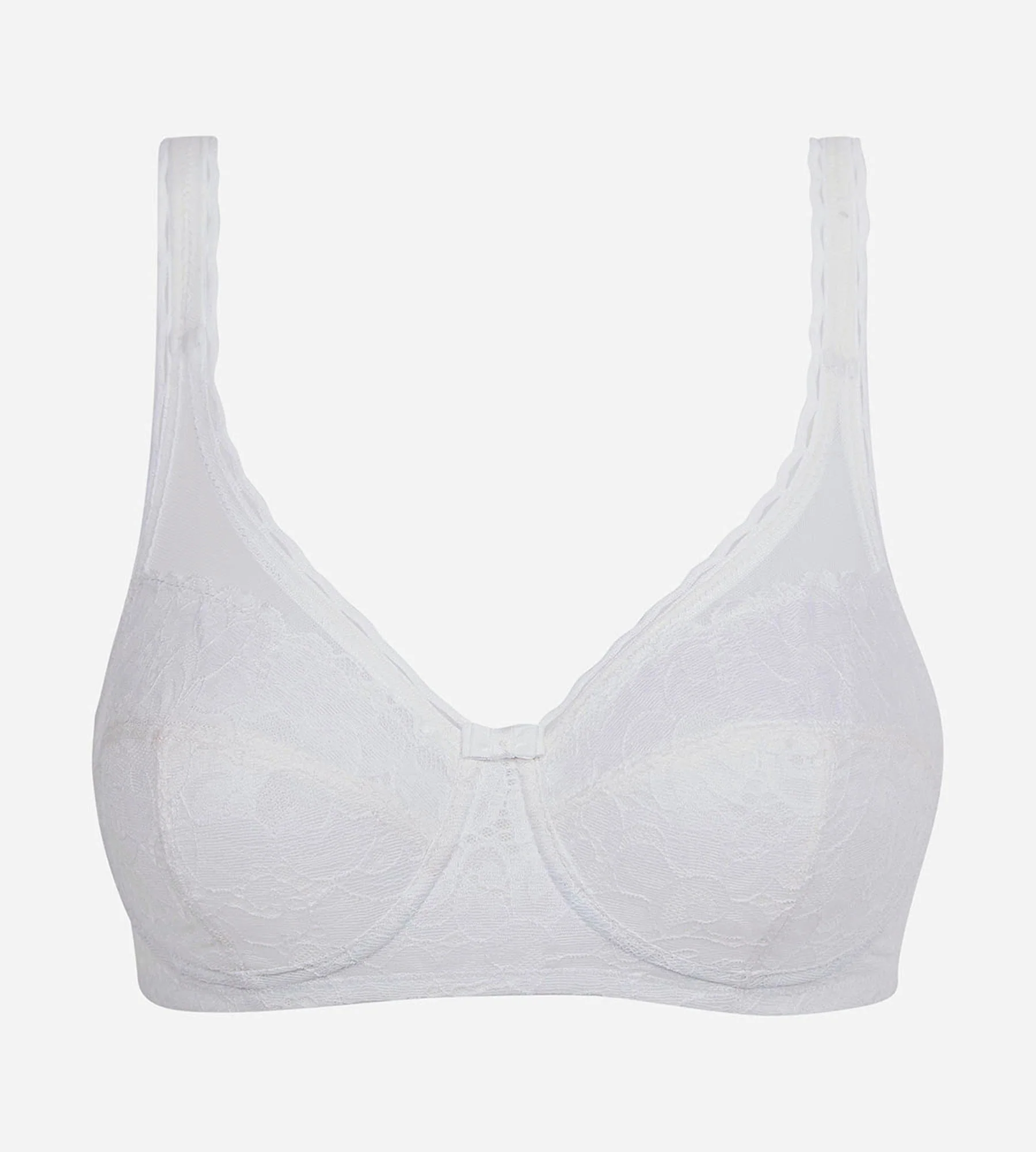 Reggiseno con ferretto bianco Criss Cross Femminile Riciclato - Image 5