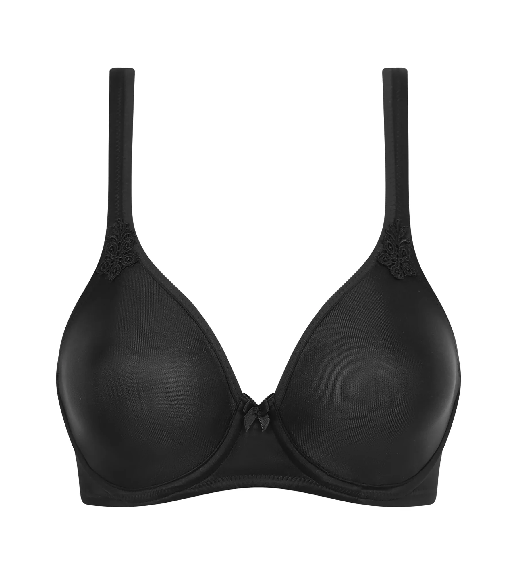Reggiseno con ferretto nero Essential Support - Image 5