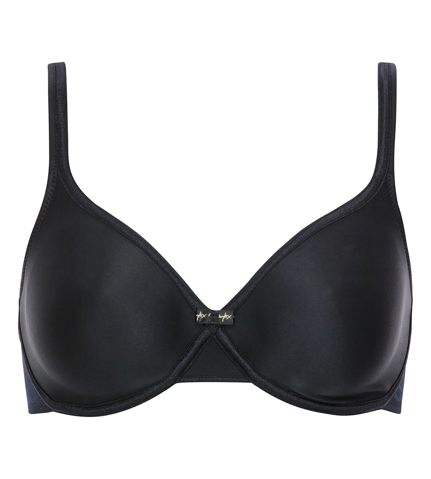 Reggiseno con ferretto nero Satiny Micro Support - Image 5
