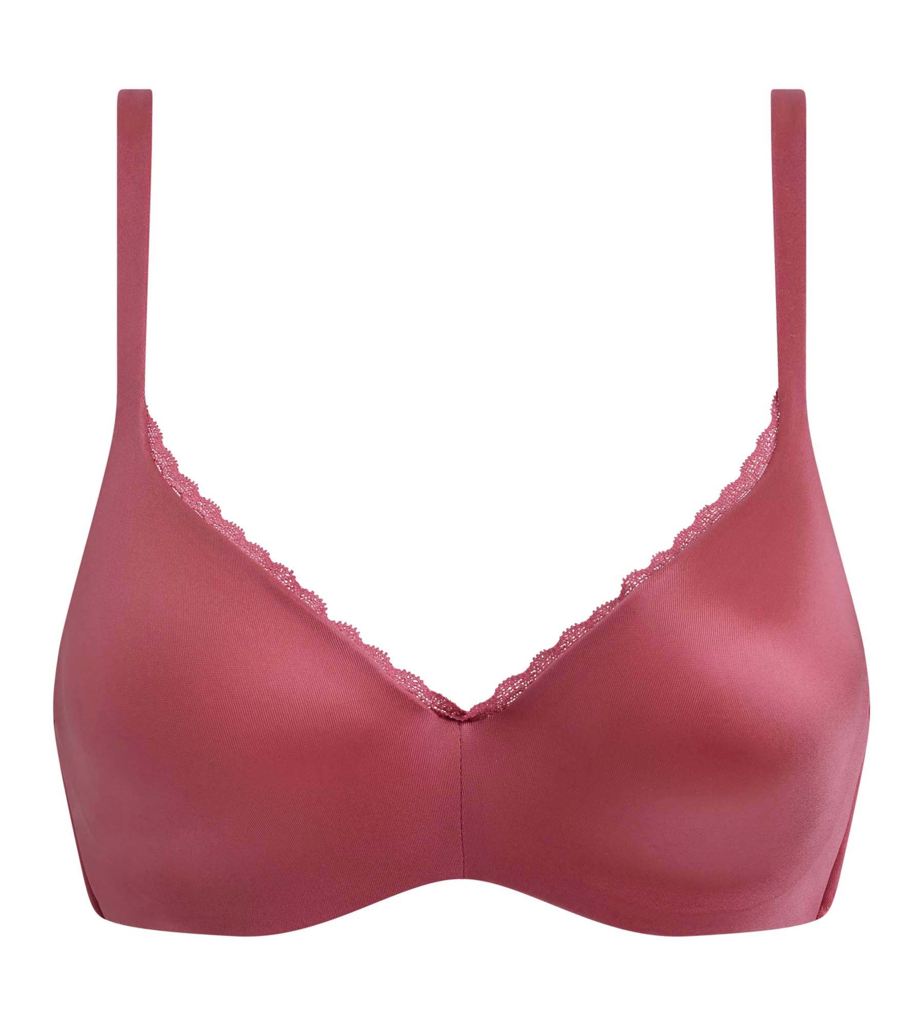 Reggiseno con ferretto rimovibile rosa cipria 24h Soft Absolu - Image 5