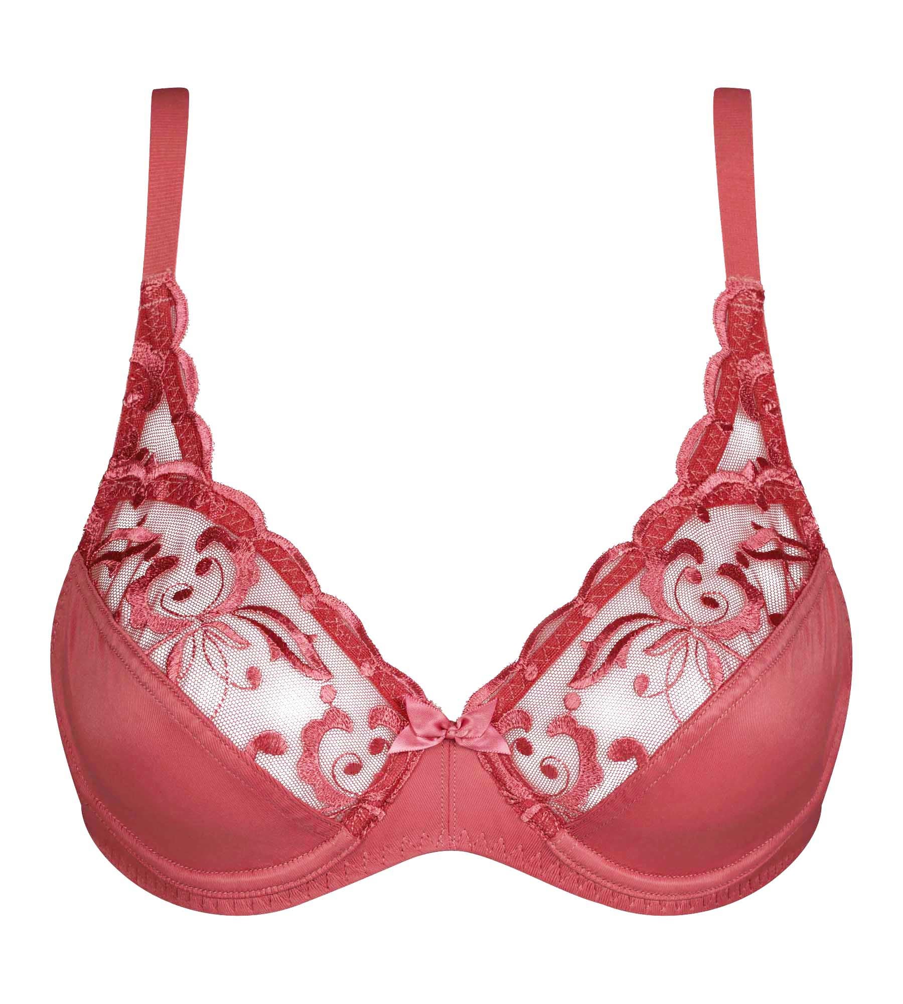 Reggiseno con ferretto rosa antico Essential Elegance Embroidery - Image 5