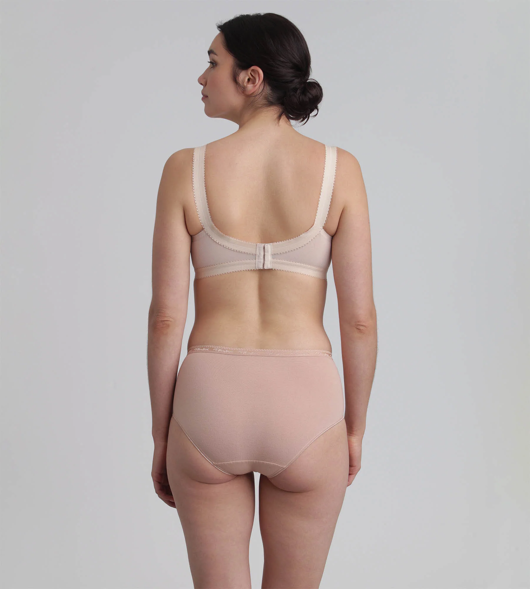Reggiseno senza ferretto beige Criss Cross 165 - Image 4