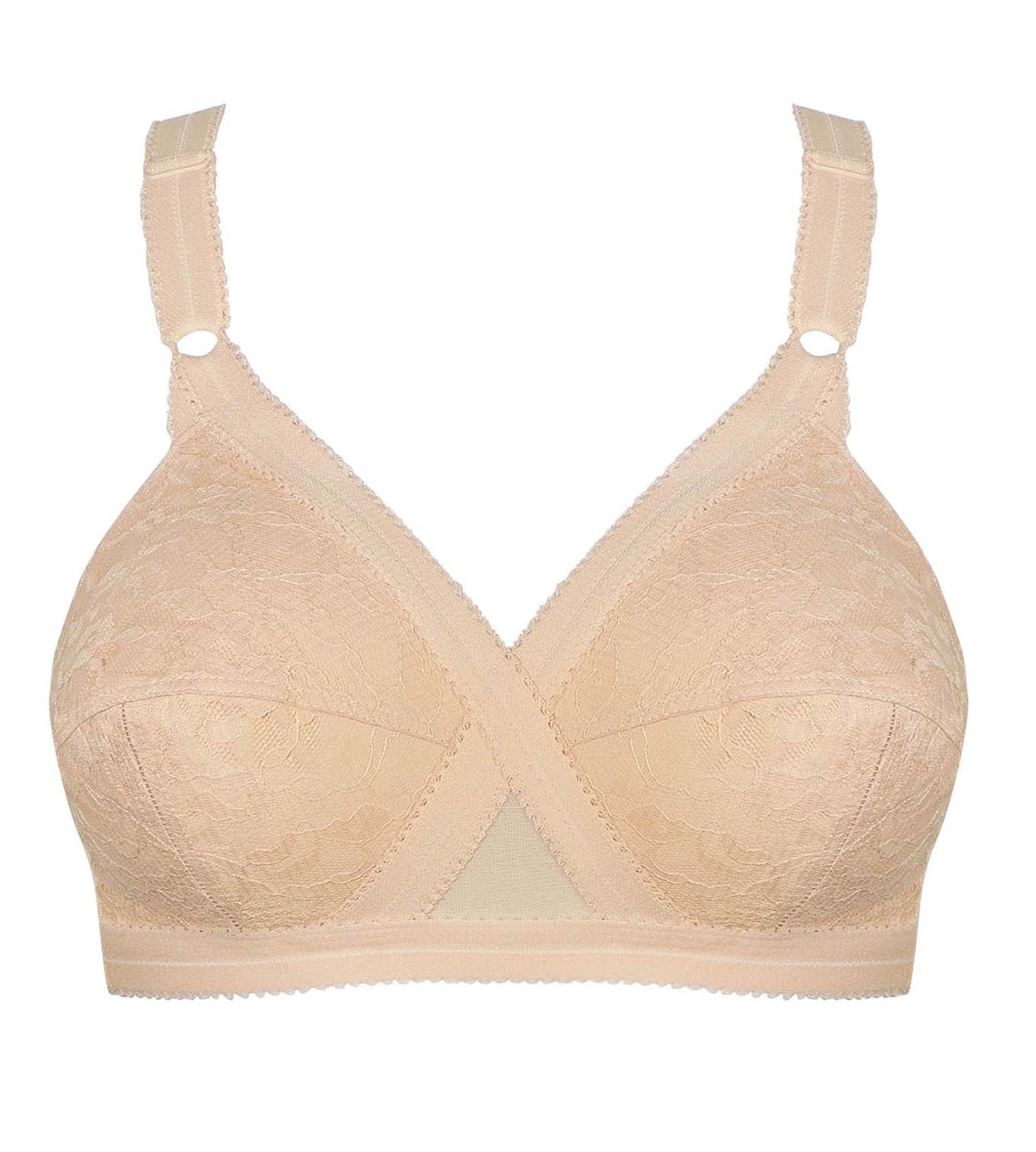 Reggiseno senza ferretto beige Criss Cross 556 - Image 5