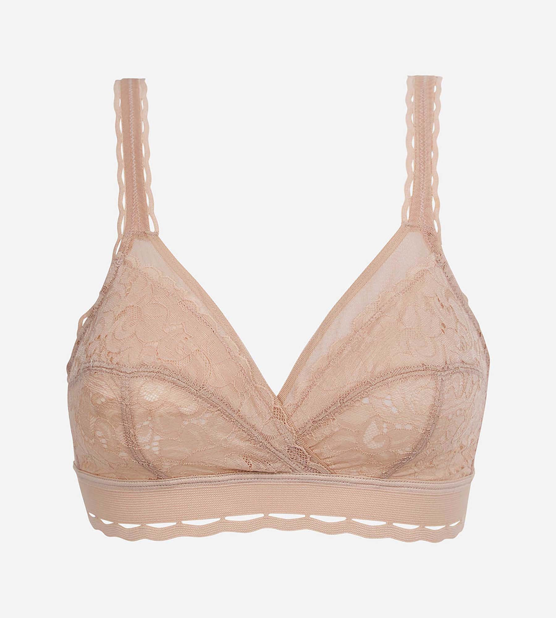 Reggiseno senza ferretto beige Criss Cross Femminile Riciclato - Image 5