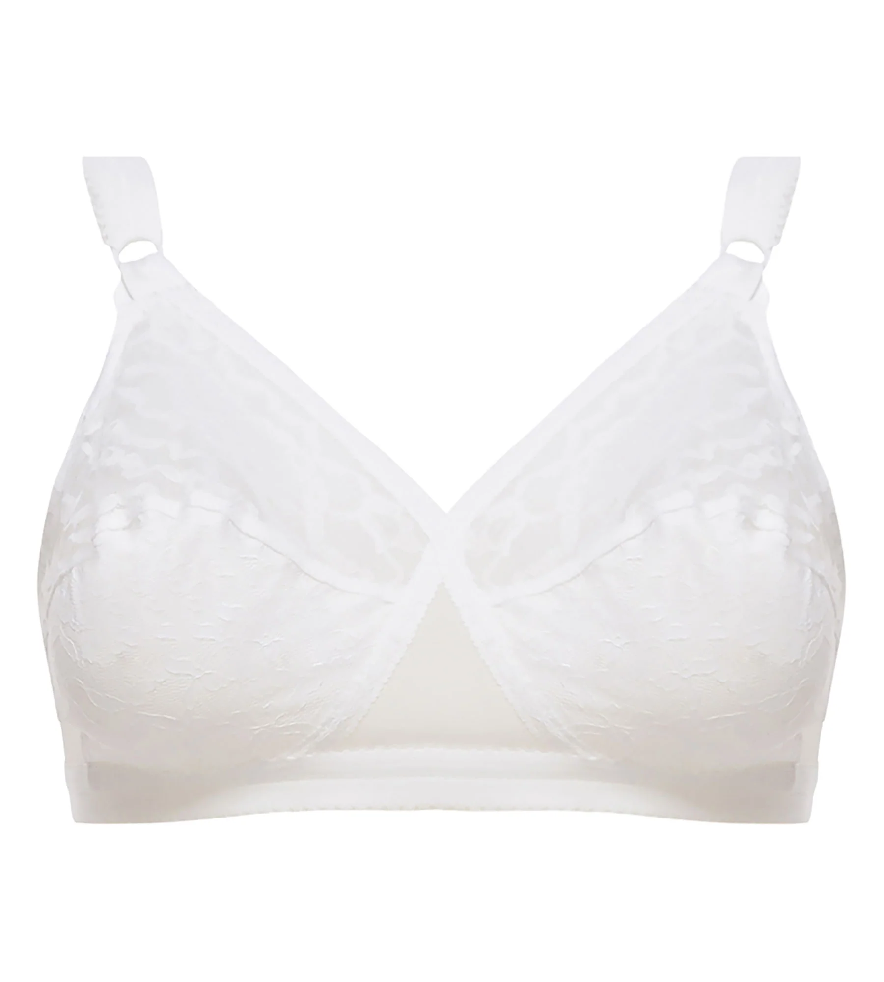 Reggiseno senza ferretto bianco Criss Cross 165 - Image 5