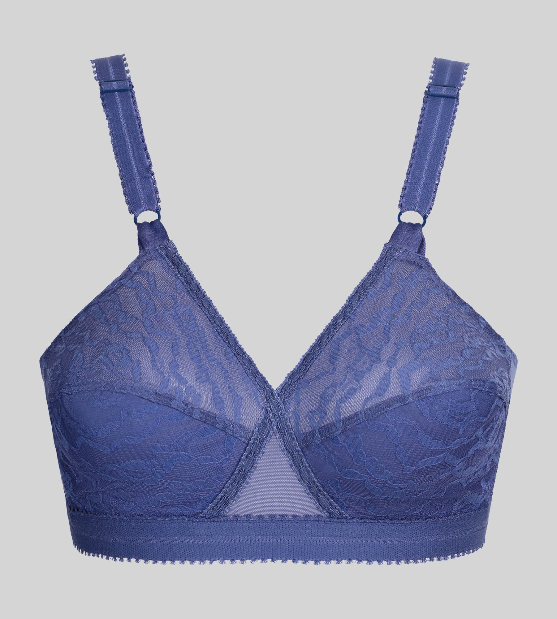 Reggiseno senza ferretto blu cobalto Criss Cross 165 - Image 5