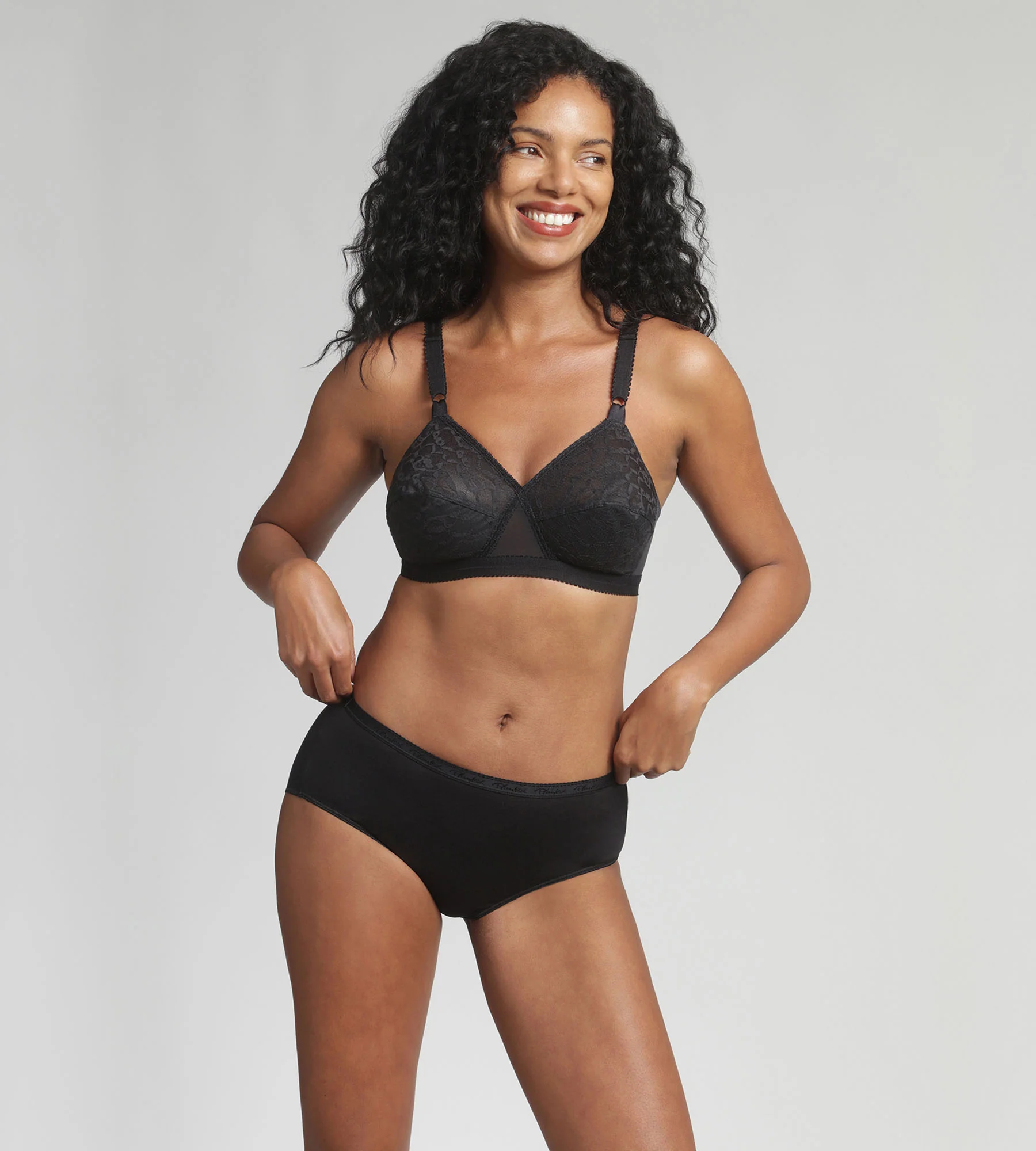 Reggiseno senza ferretto nero Criss Cross 165 - Image 3