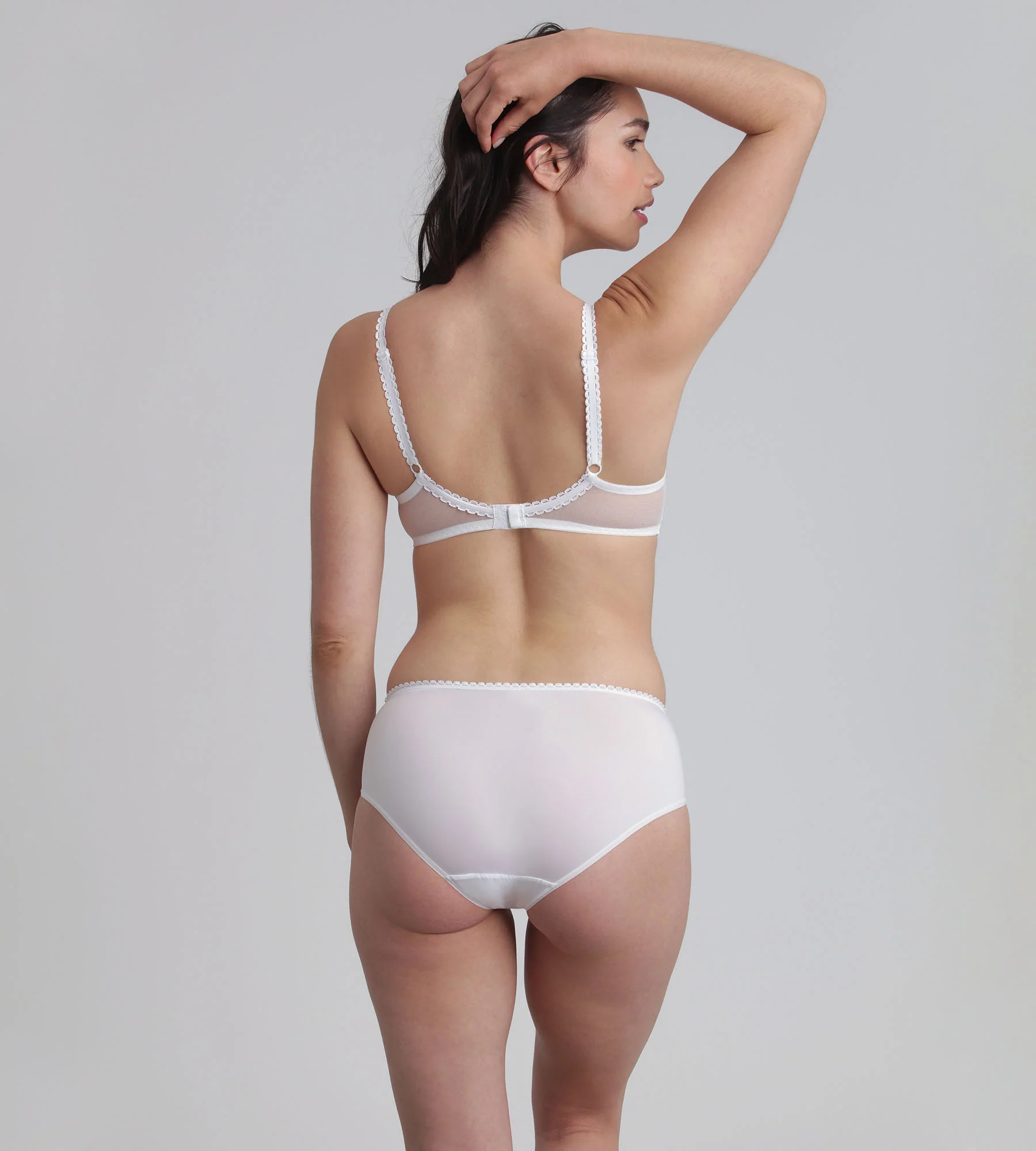 Reggiseno spacer con ferretto bianco Flowery Lace Riciclato - Image 4