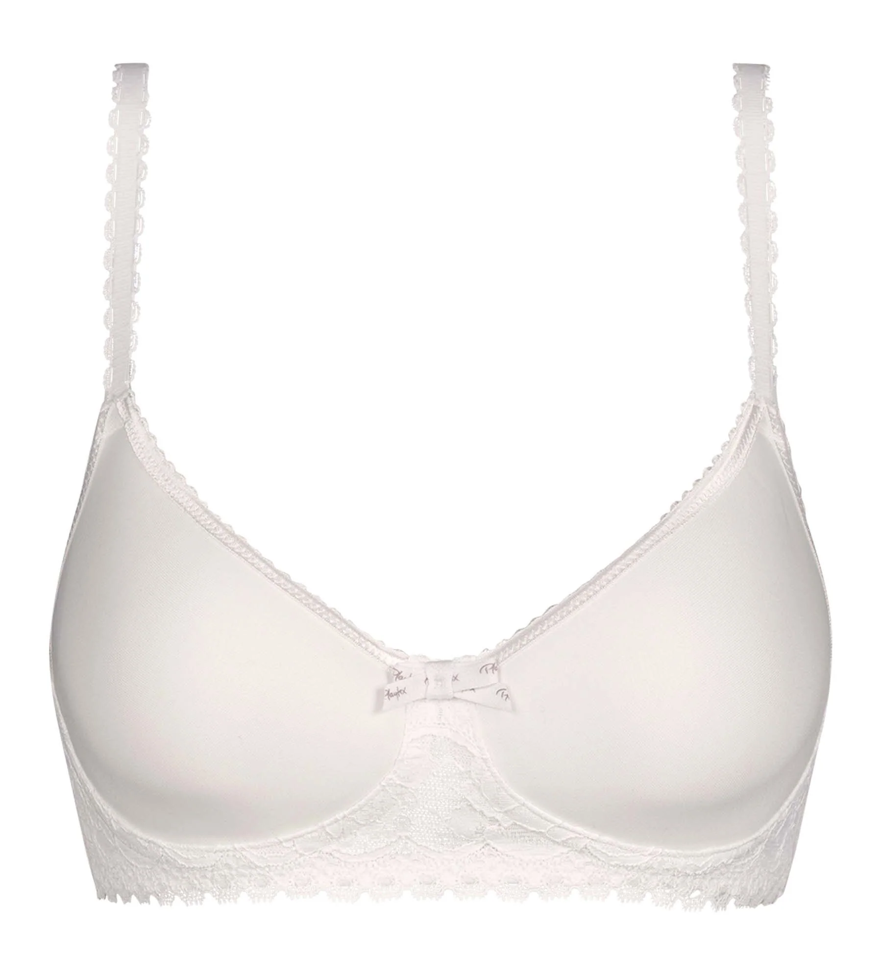 Reggiseno spacer senza ferretto Bianco Flowery Lace Riciclato - Image 5