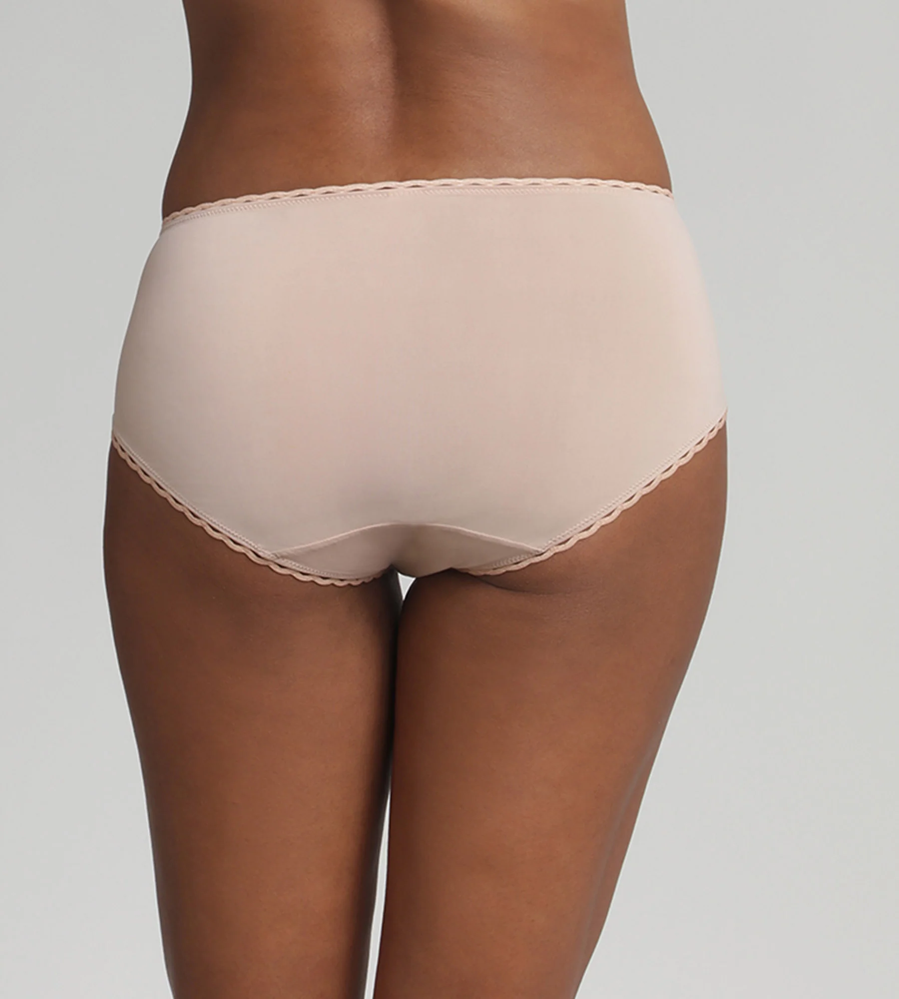 Slip midi beige Criss Cross Femminile Riciclato - Image 2