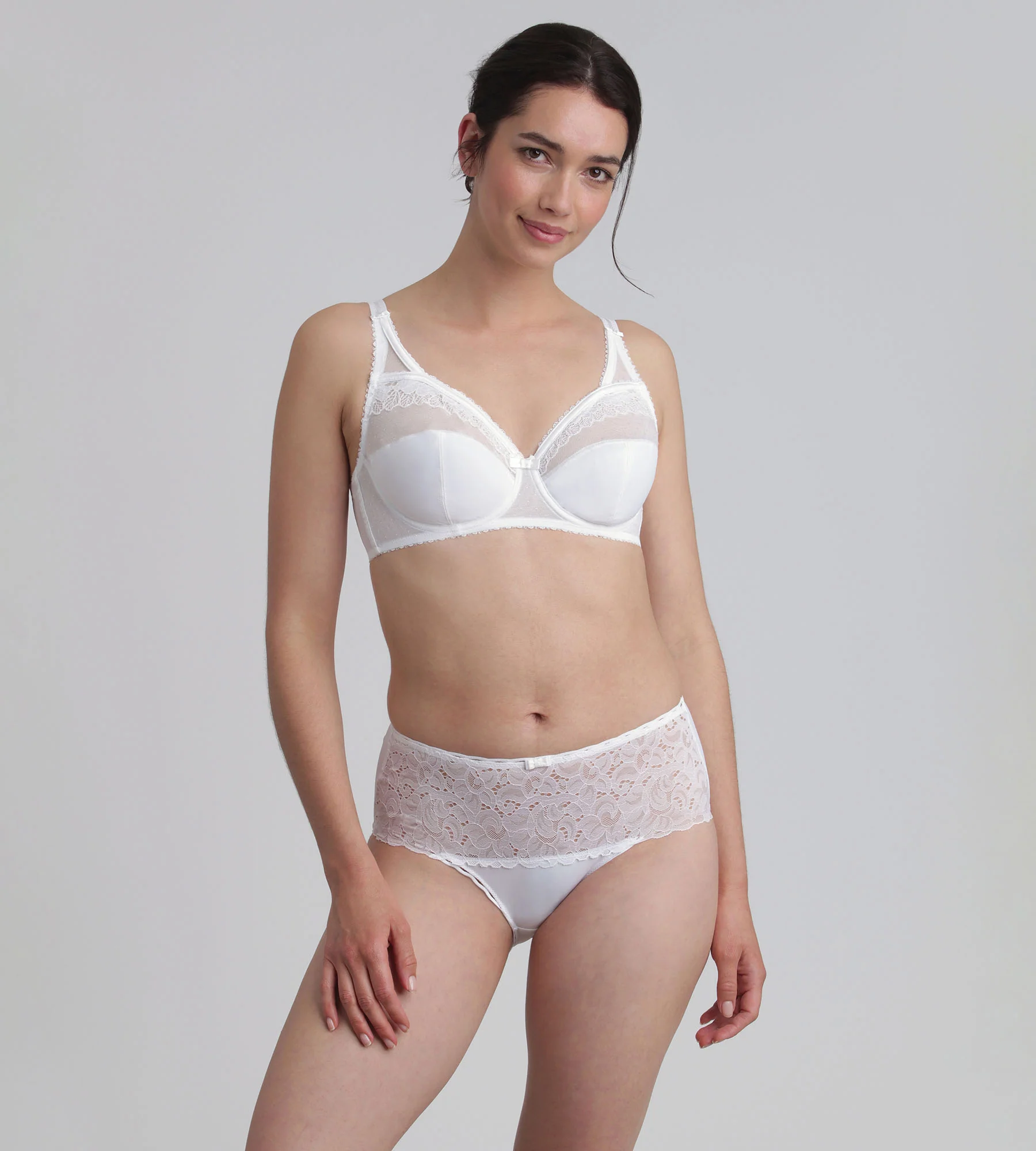 Slip midi bianco Criss Cross Femminile Riciclato - Image 3