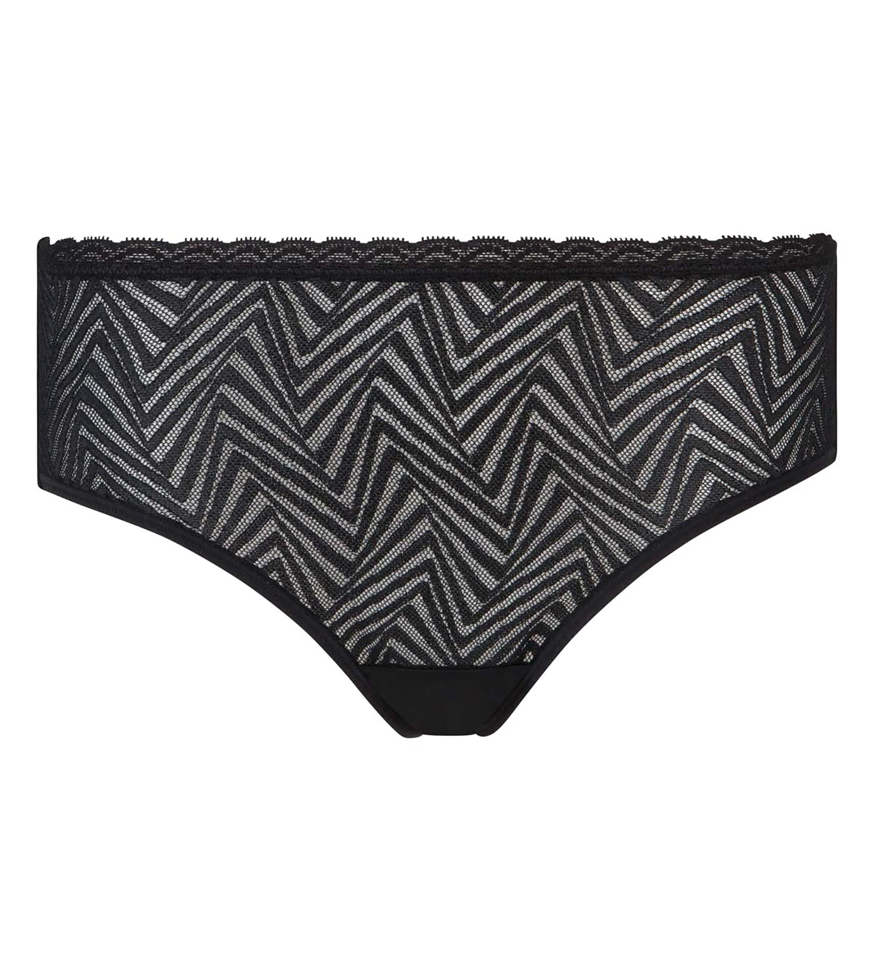 Slip midi in pizzo nero Ideal Posture - Image 5