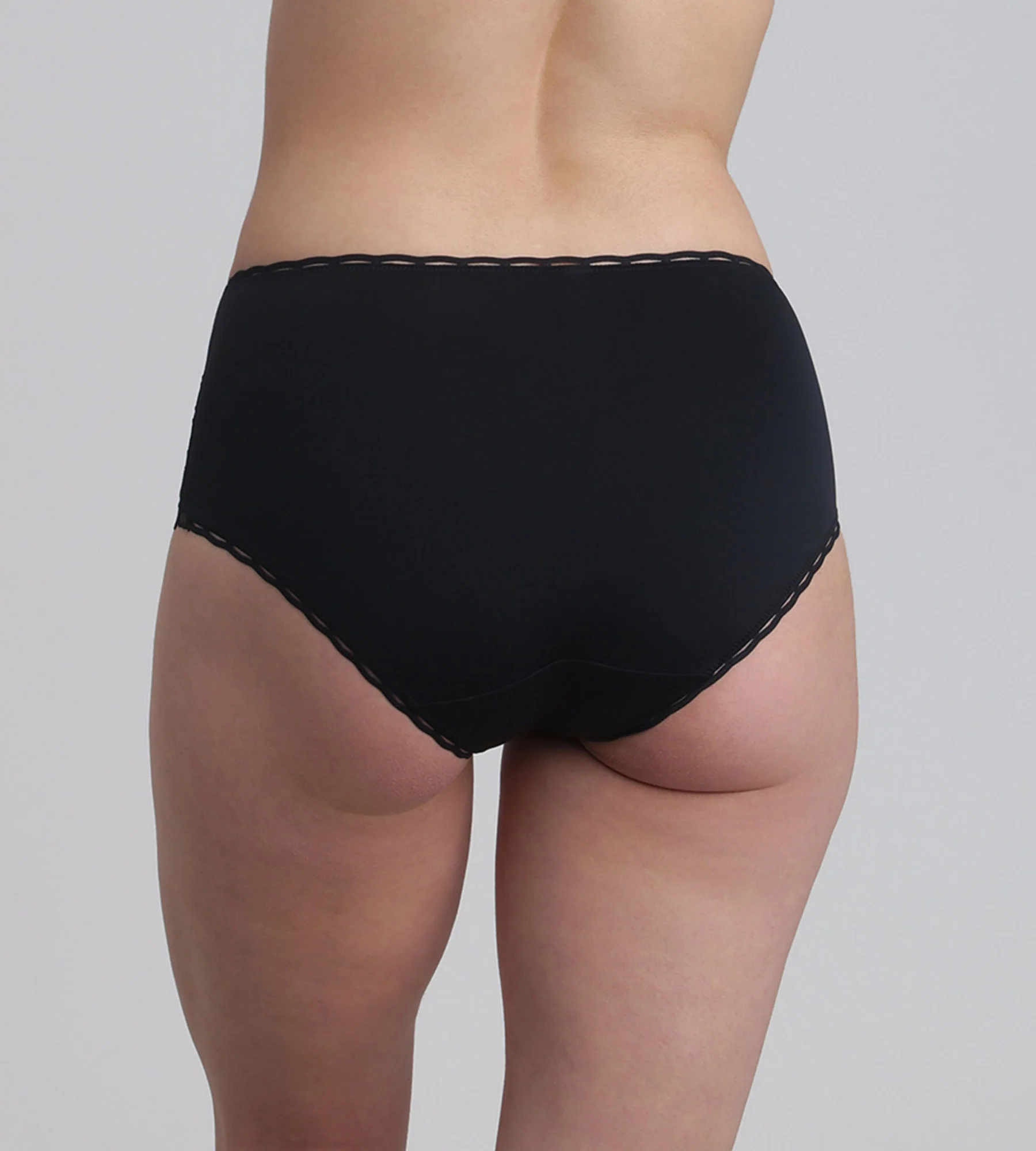 Slip midi nero Criss Cross Femminile Riciclato - Image 2