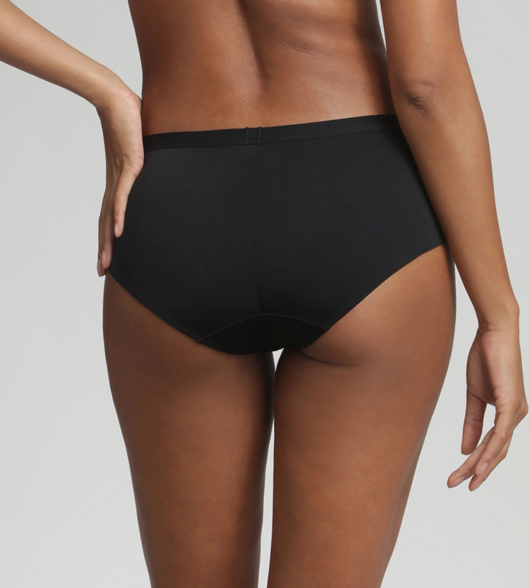 Slip midi nero Secret Comfort - Image 2